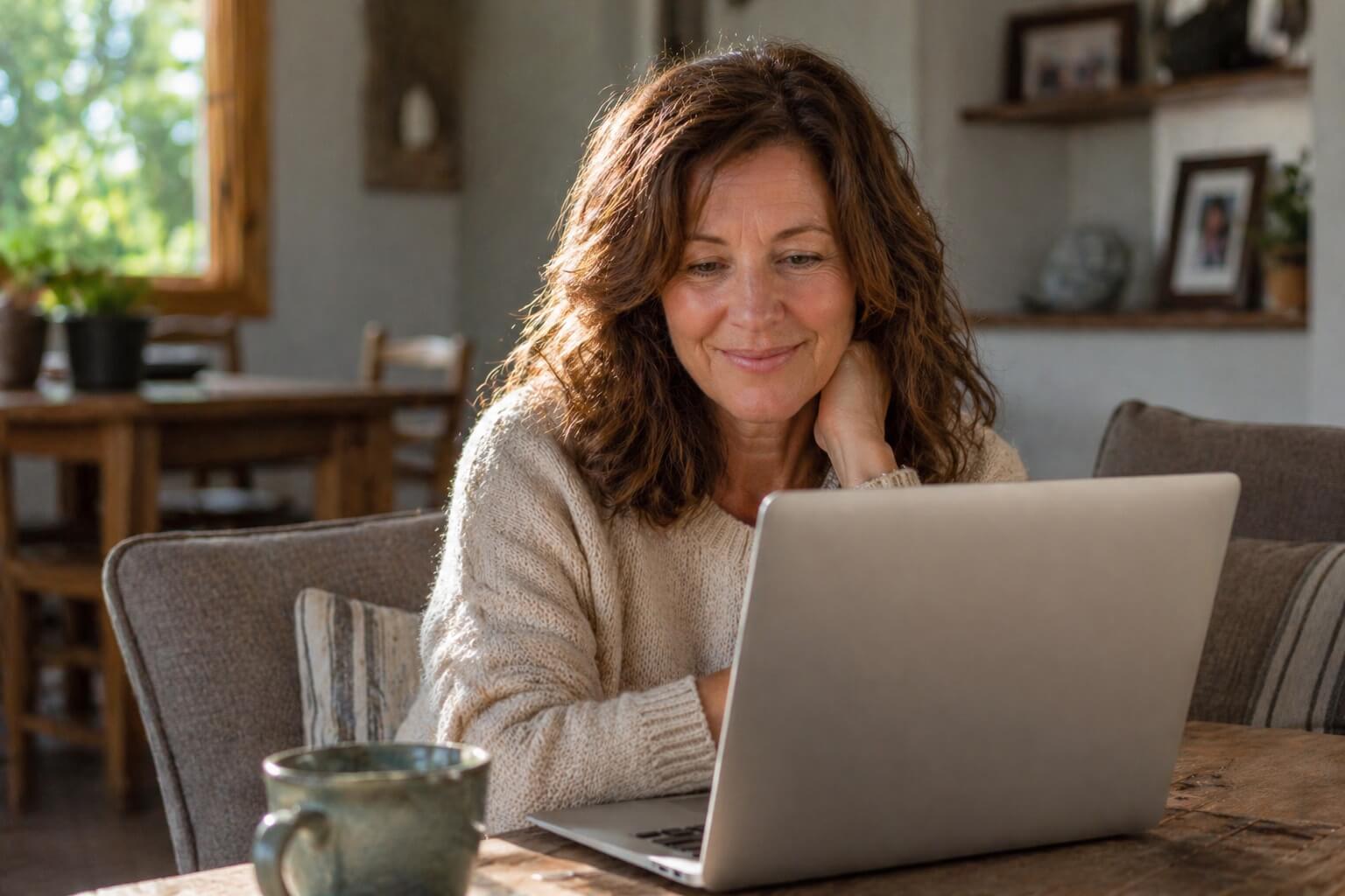 Couple reviewing estate documents